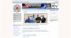 Desktop Screenshot of gasworkerslocal340.com
